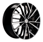 Легковой диск Khomen Wheels KHW1717 7x17 5x110 ET46 63,3 Black-FP