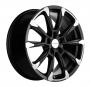 Легковой диск Khomen Wheels KHW1808 7,5x18 5x114,3 ET38 67,1 Black-FP